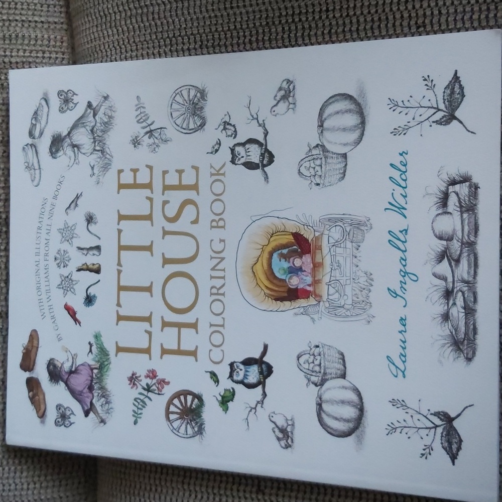 Little House Coloring Book